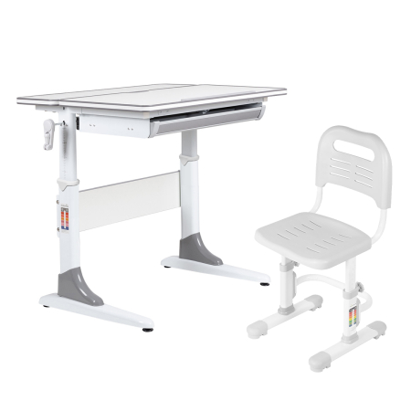 комплект anatomica study-80 парта + стул + выдвижной ящик Anatomica Study 80 Chair Set